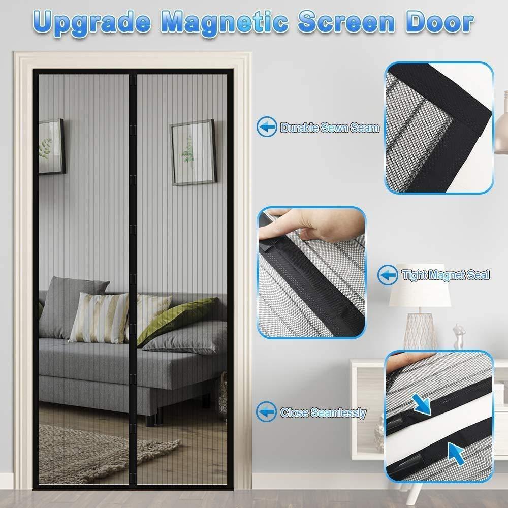 Magnetic Foldable Anti-Mosquito Door Curtain Mesh