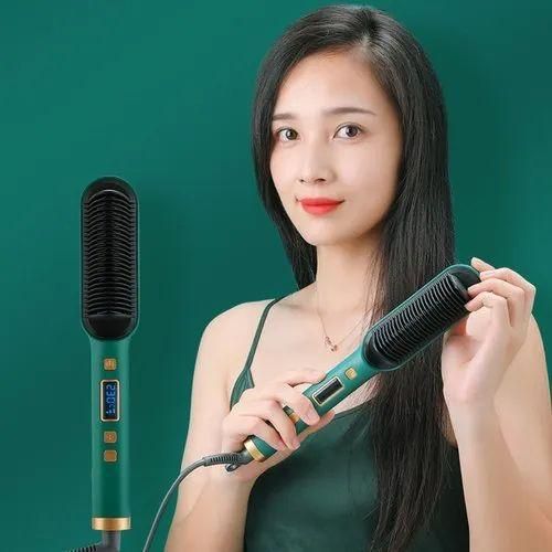Professional Electric Hair Straightener Comb